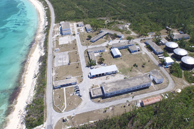 Gerace Research Centre aerial view.